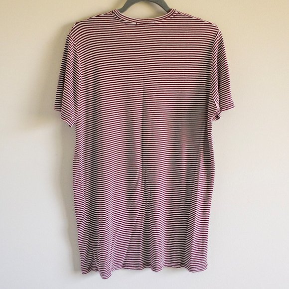 Brandy Melville Striped One Size Tee Shirt Dress - Picture 4 of 7